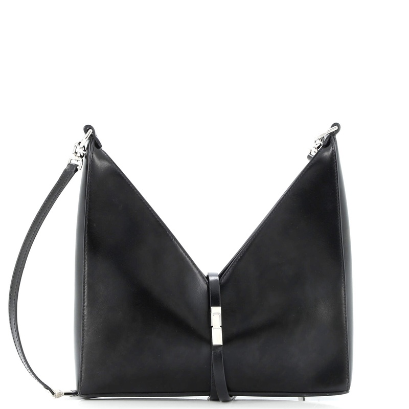 Cut Out Shoulder Bag Leather Small