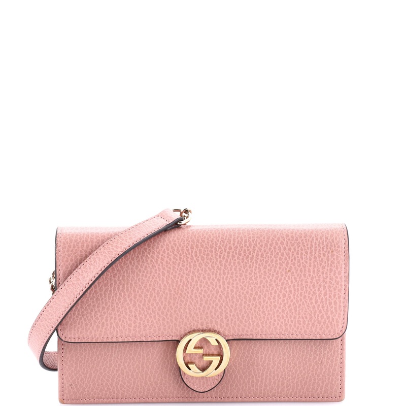 Interlocking Wallet on Chain Leather