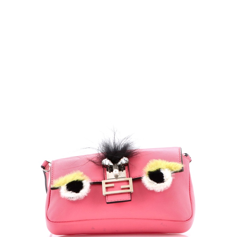 Monster Baguette Leather and Fur Micro