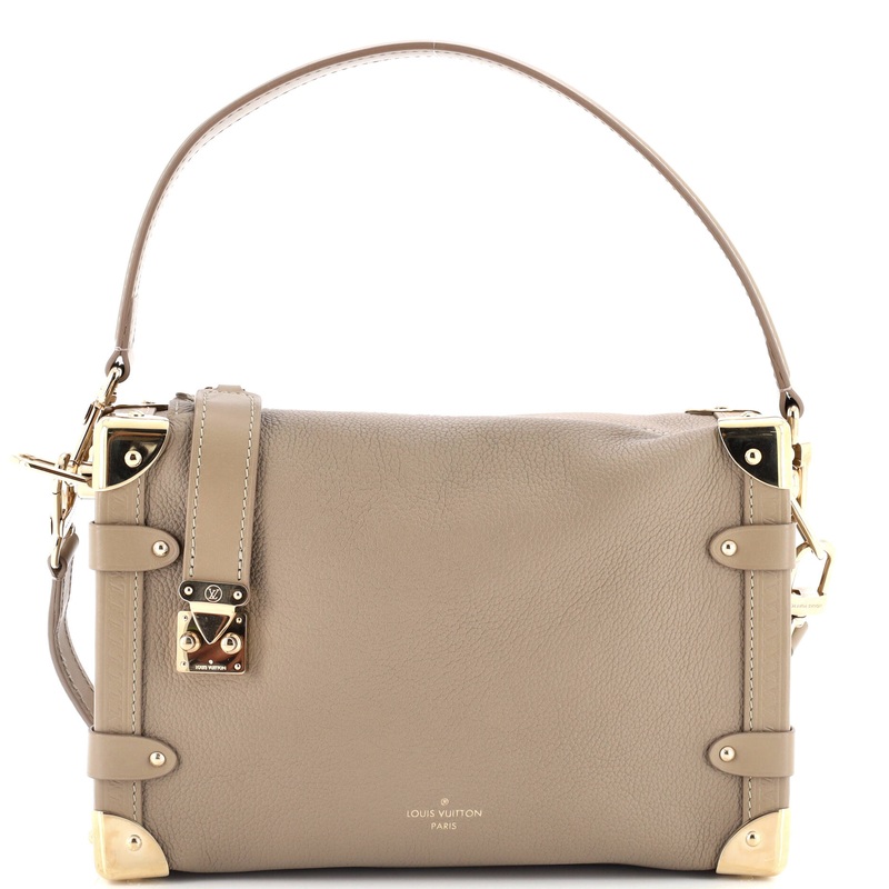 Side Trunk Handbag Taurillon Leather MM