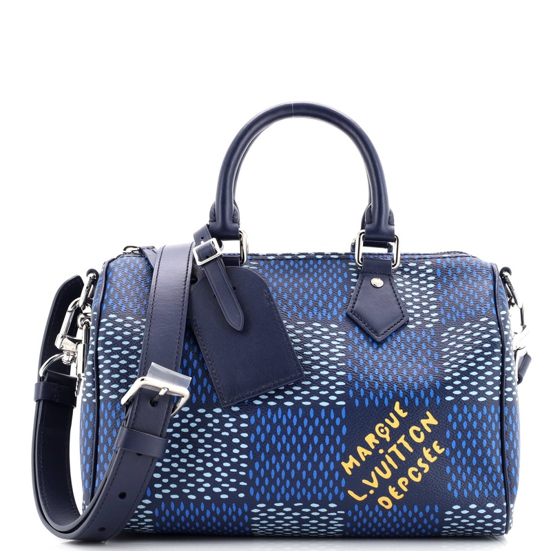 Speedy Bandouliere Bag Limited Edition Damier Heritage Canvas 25