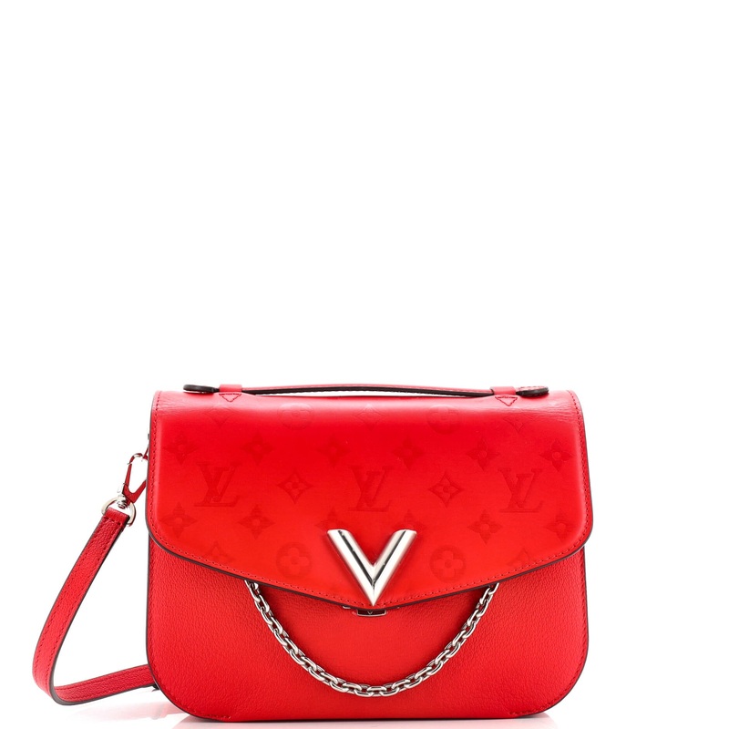 Very Messenger Monogram Leather