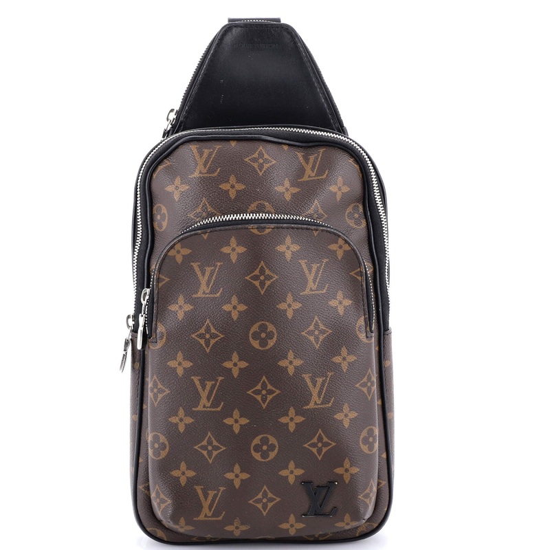 Avenue Sling Bag NM Macassar Monogram Canvas