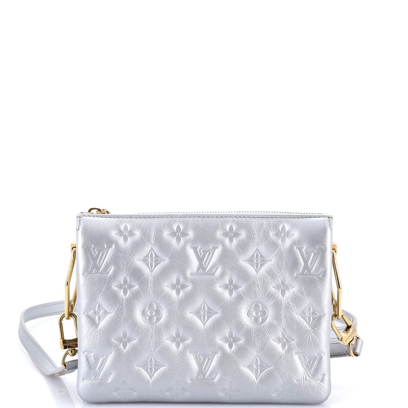 Coussin Bag Monogram Embossed Lambskin BB