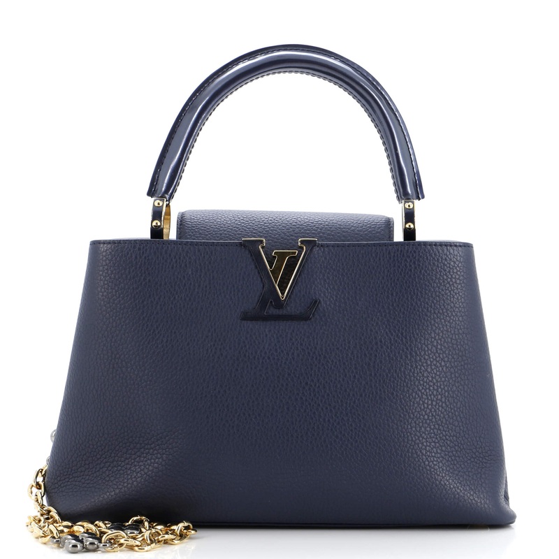 Flower Chain Capucines Bag Leather MM