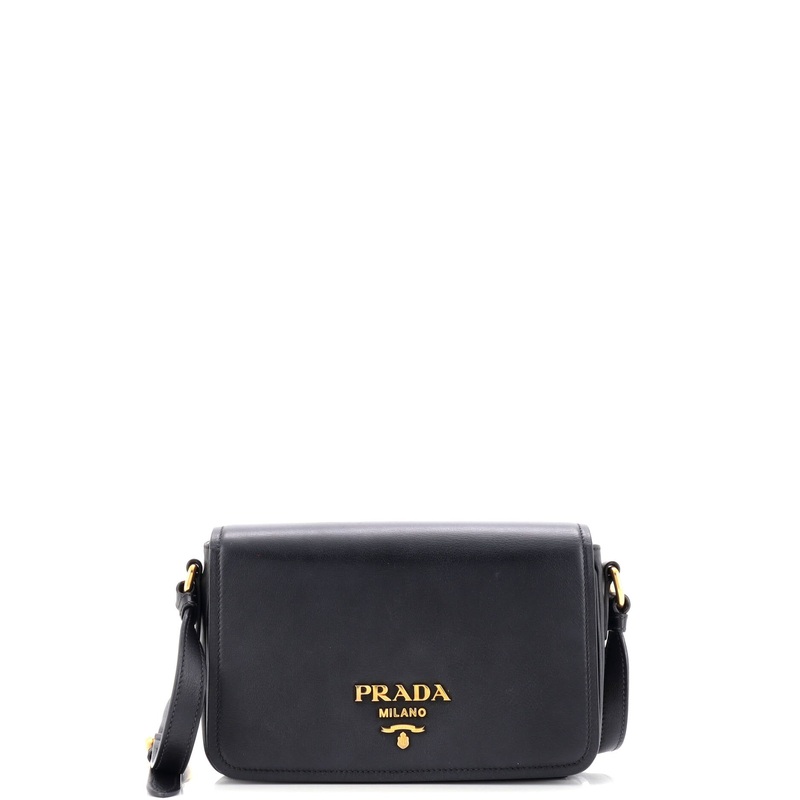 Full Flap Crossbody Bag Vitello Lux Small