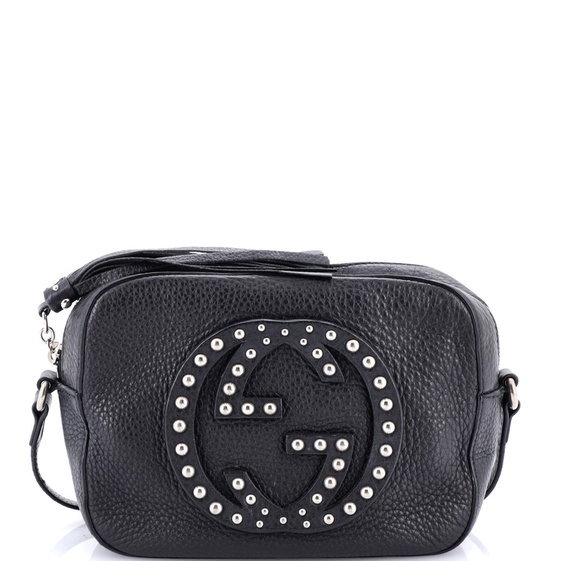 Soho Disco Crossbody Bag Studded Leather Small
