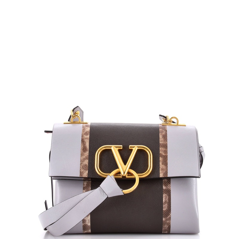 VRing Shoulder Bag Printed Leather Small