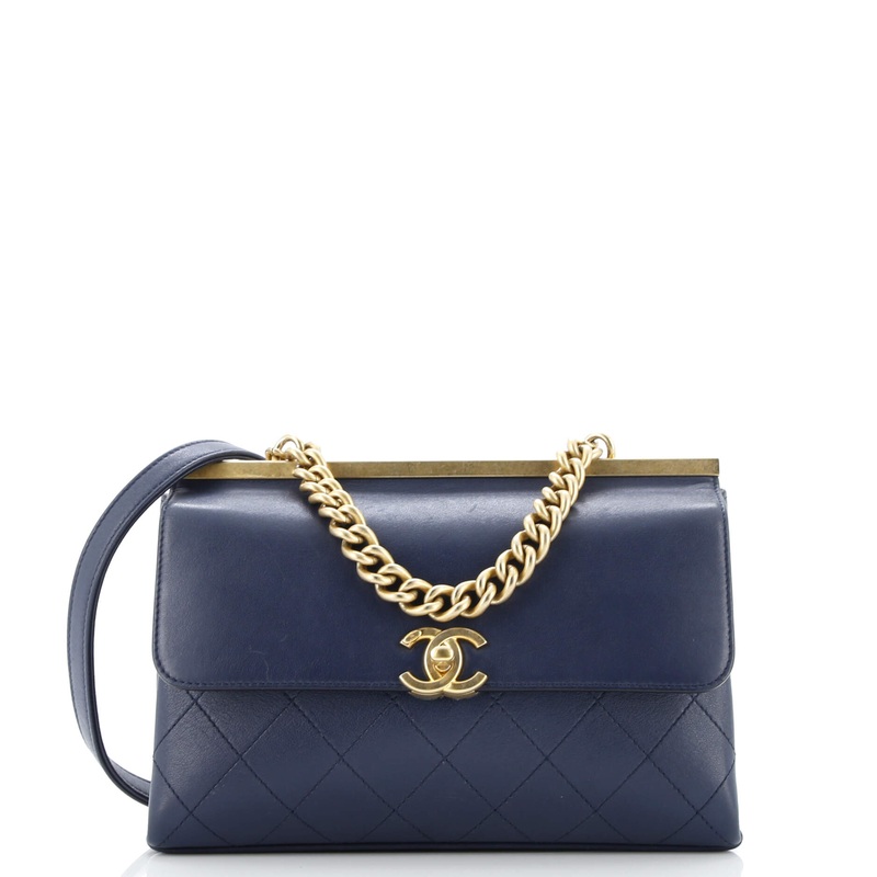 Coco Luxe Flap Bag Quilted Lambskin Small