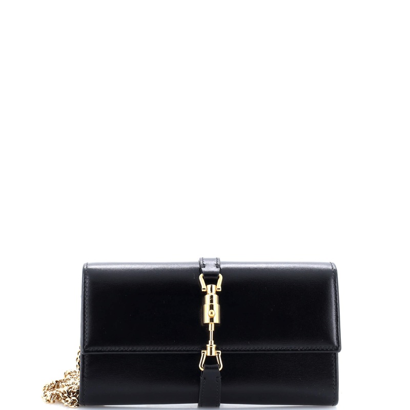 Jackie 1961 Continental Chain Wallet Leather