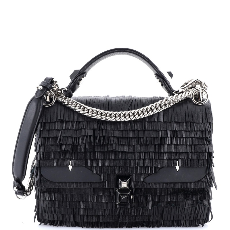 Monster Kan I Bag Fringe Leather Medium