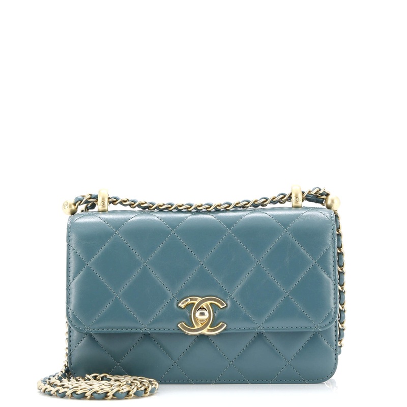 Perfect Fit Flap Bag Quilted Calfskin Mini