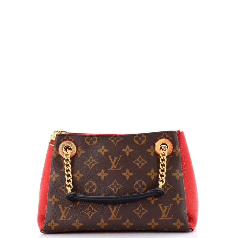Surene Handbag Monogram Canvas with Leather BB