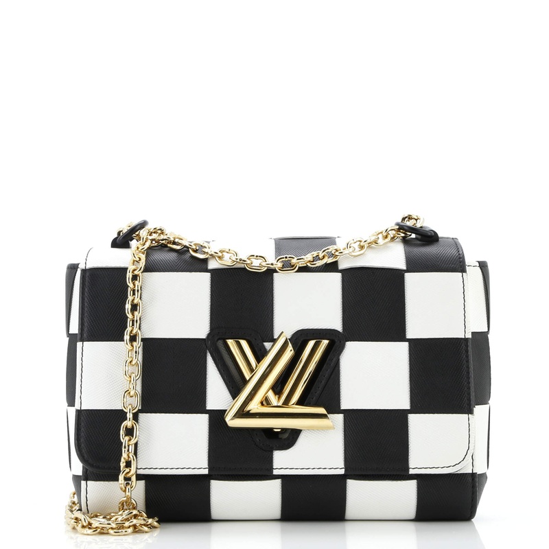 Twist Handbag Woven Epi Leather MM