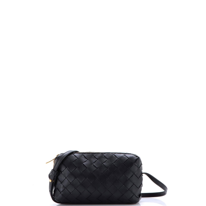 Zip Crossbody Bag Intrecciato Nappa Mini
