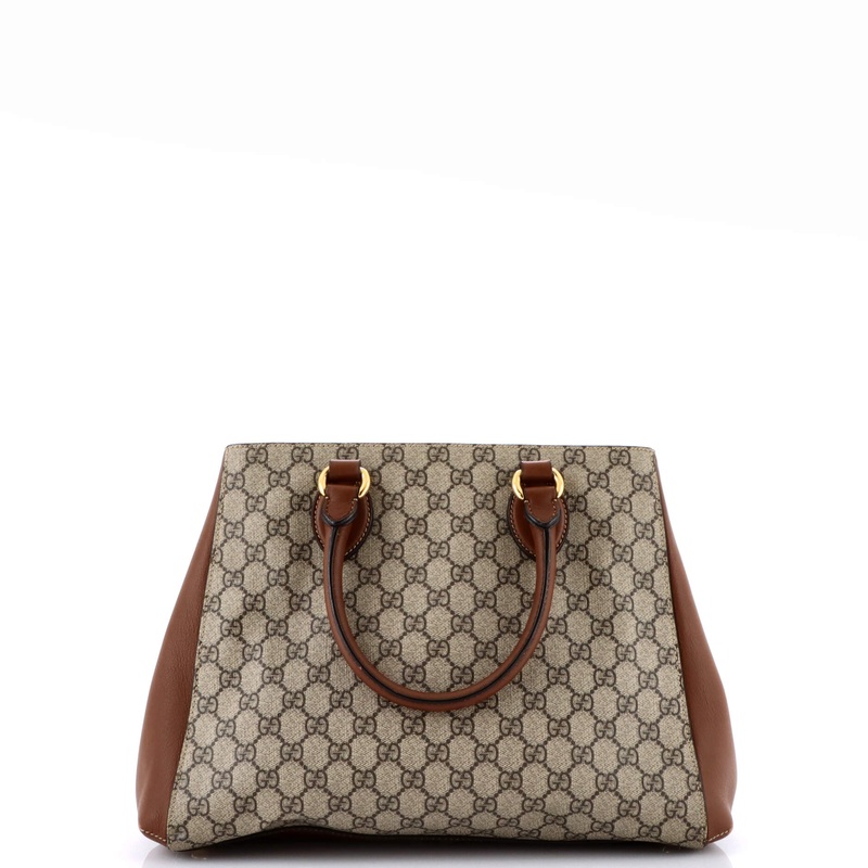 Convertible Tote GG Coated Canvas with Leather Medium