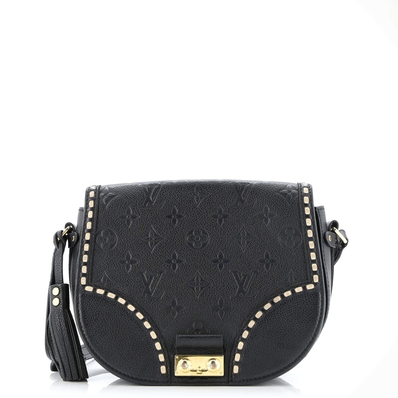 Junot Handbag Monogram Empreinte Leather