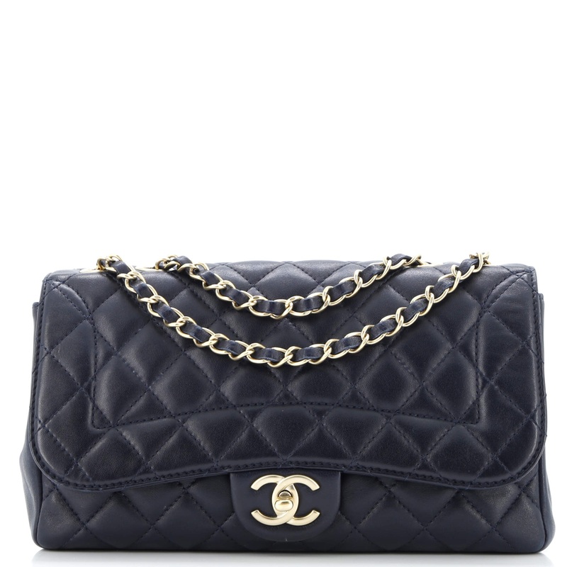 Mademoiselle Chic Flap Bag Quilted Lambskin Medium