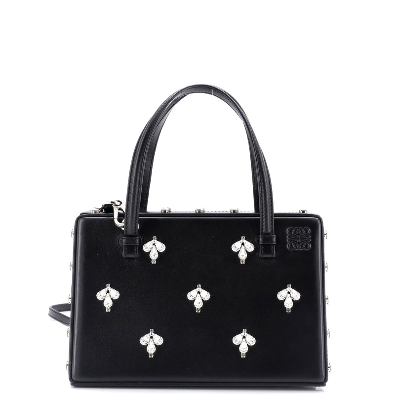 Postal Bag Embellished Leather Small
