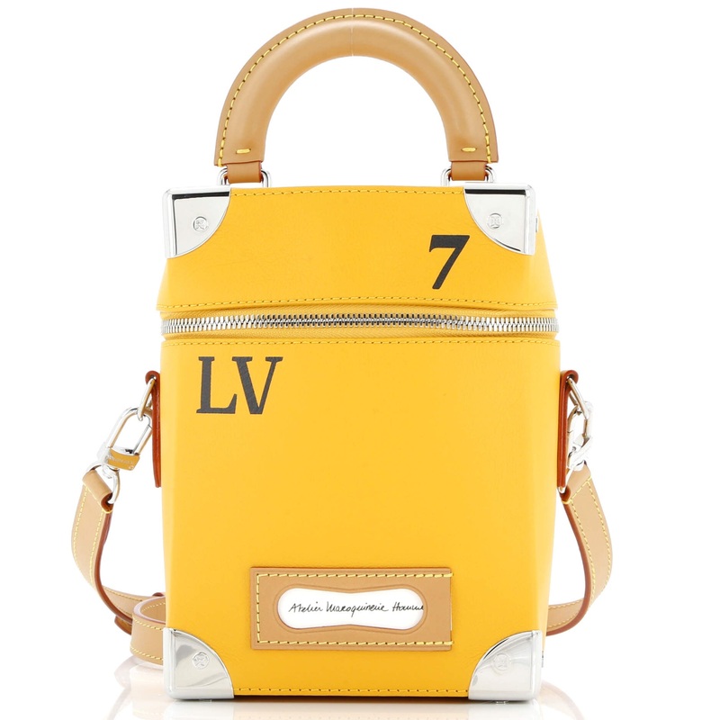 Vertical Box Trunk Leather