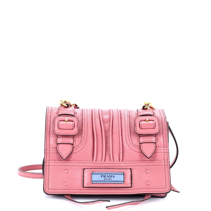 Etiquette Shoulder Bag Glace Calf Small