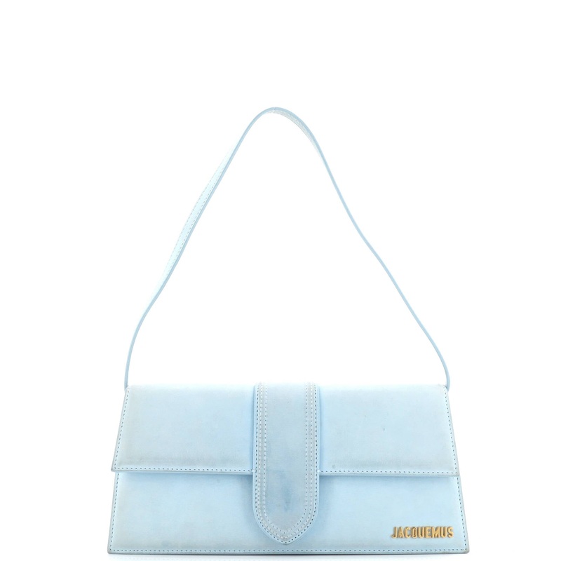 Le Bambino Flap Shoulder Bag Suede Long