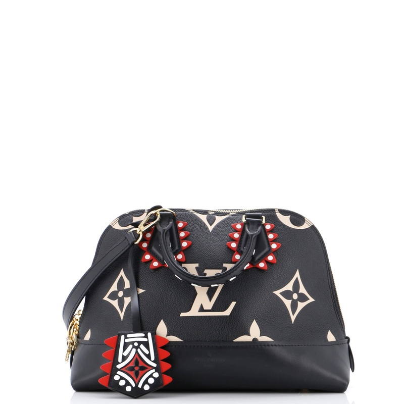 Neo Alma Handbag Limited Edition Crafty Monogram Empreinte Giant PM