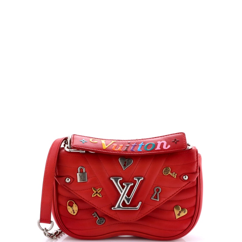 New Wave Chain Bag Limited Edition Love Lock Quilted Leather PM