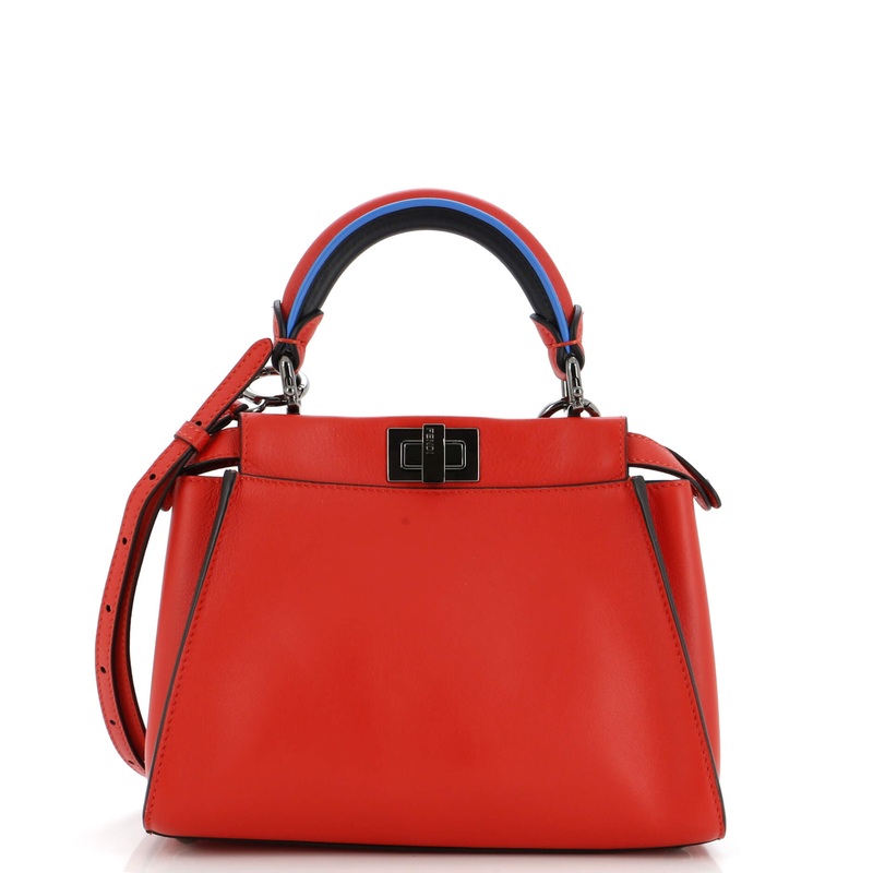Peekaboo Iconic Bag Leather Mini