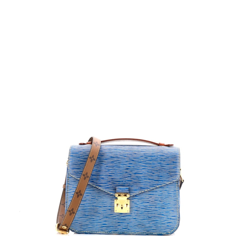 Pochette Metis Epi Leather and Reverse Monogram Canvas