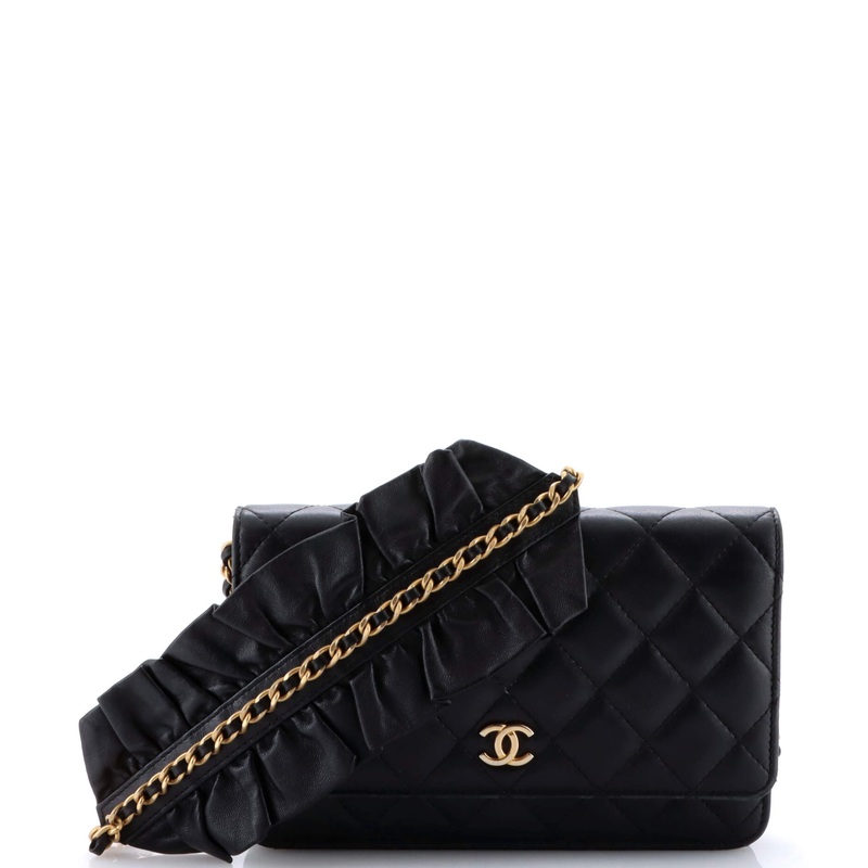 Romance Wallet on Chain Quilted Lambskin