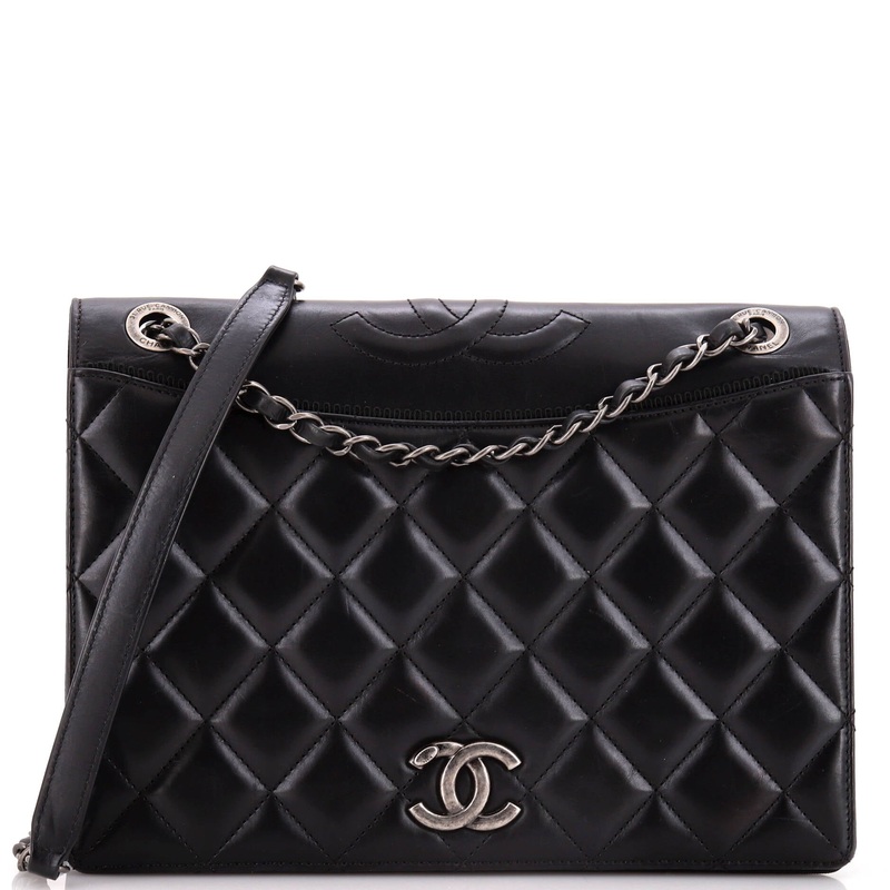 Ballerine Flap Bag Quilted Lambskin Medium