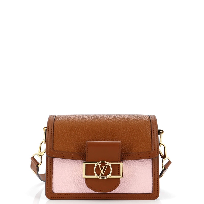 Dauphine Shoulder Bag Taurillon Leather Mini