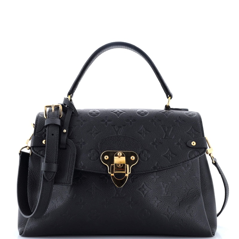 Georges Handbag Monogram Empreinte Leather MM