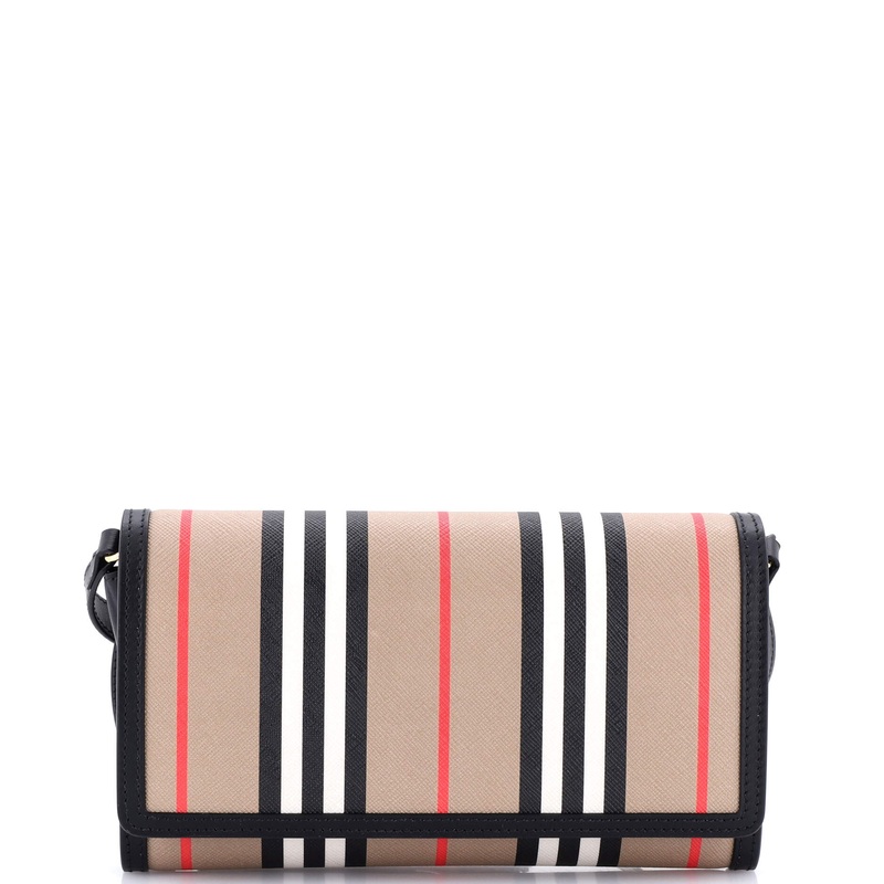Hannah Wallet on Strap Icon Stripe E-Canvas
