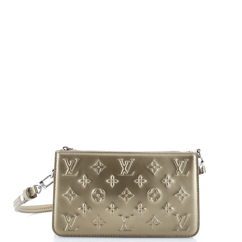 Lexington Pouch Debossed Monogram Leather