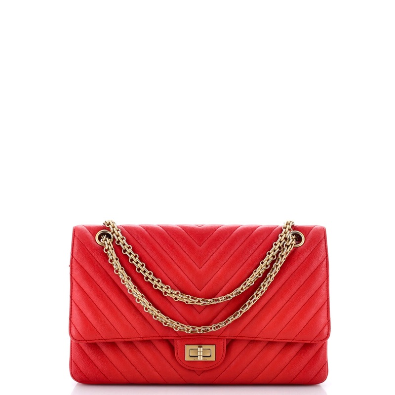 Reissue 2.55 Flap Bag Chevron Sheepskin 226