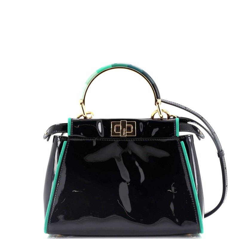 Resin Handle Peekaboo Bag Patent Mini
