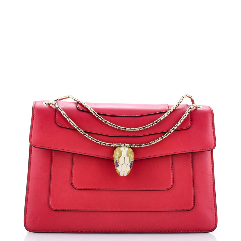 Serpenti Forever Shoulder Bag Leather Medium