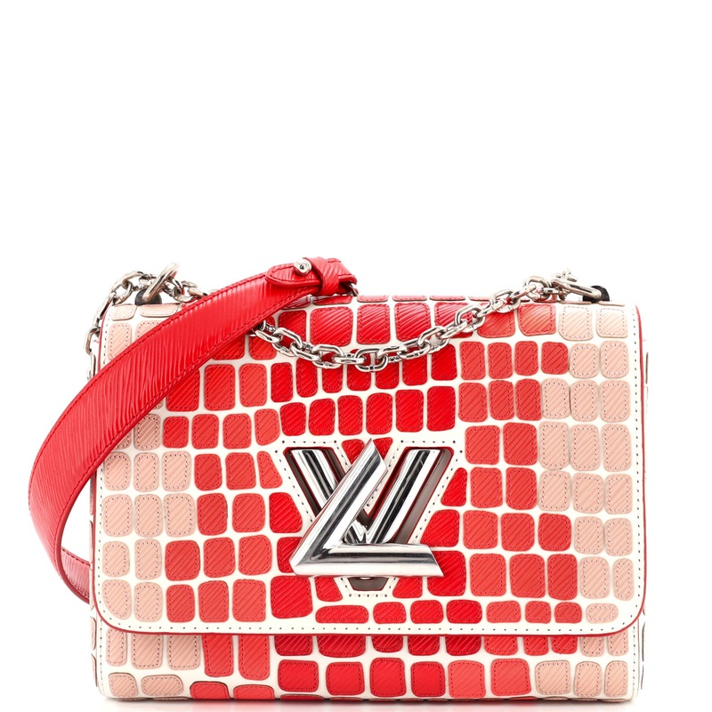 Twist Handbag Patchwork Epi Leather MM