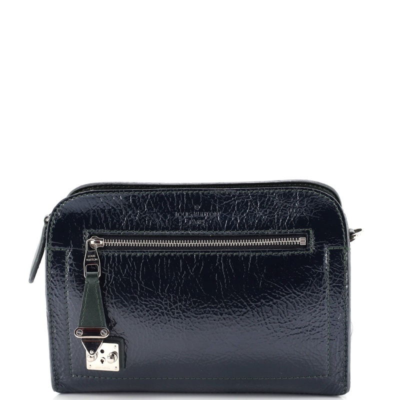 Bonded Pochette Chaine Bag Patent Deerskin