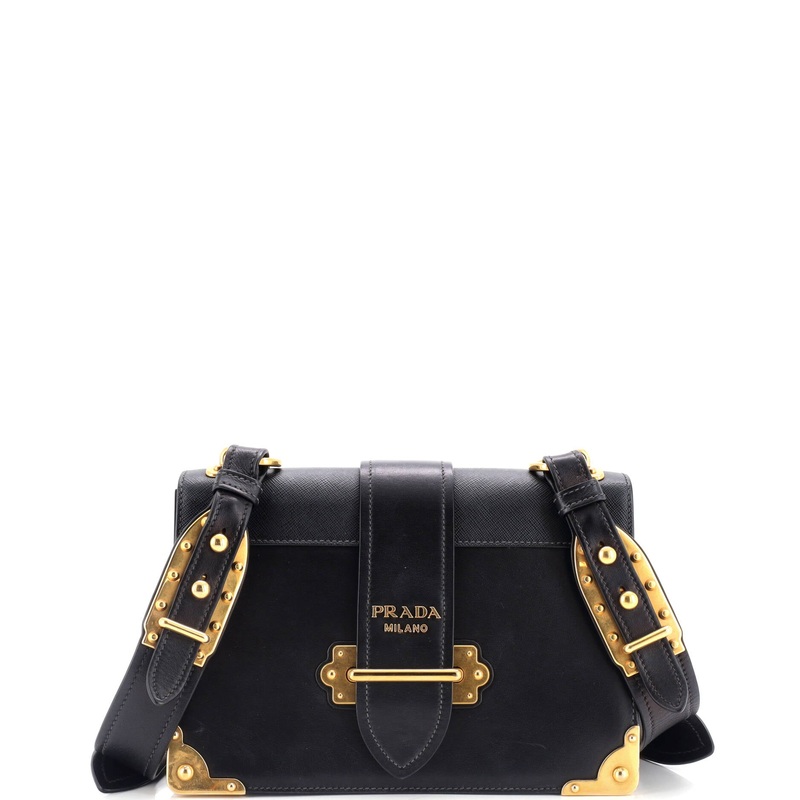 Cahier Crossbody Bag City Calf and Saffiano Large