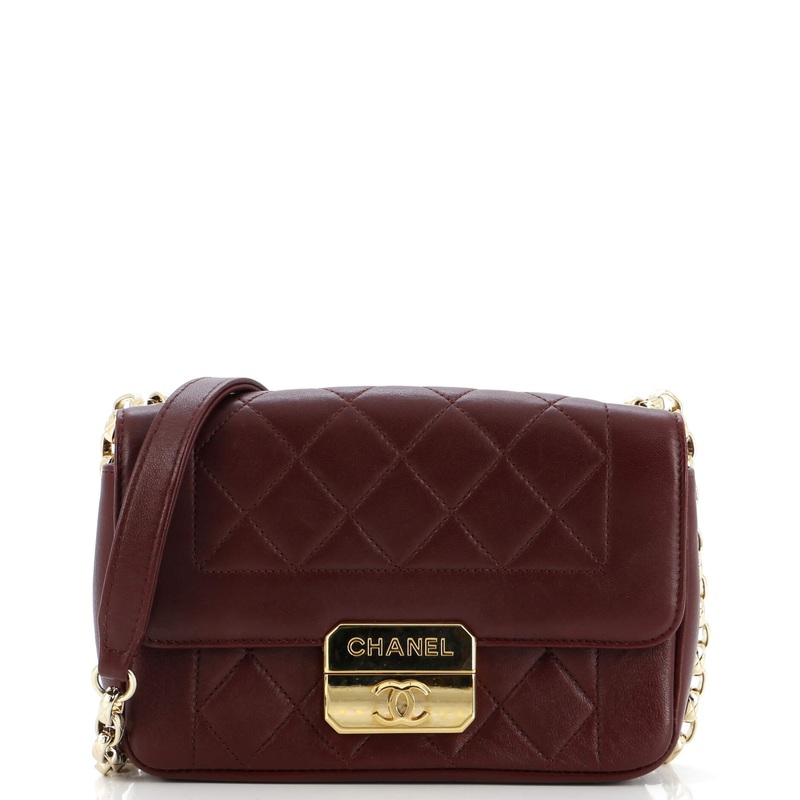 Chic With Me Flap Bag Quilted Lambskin Mini