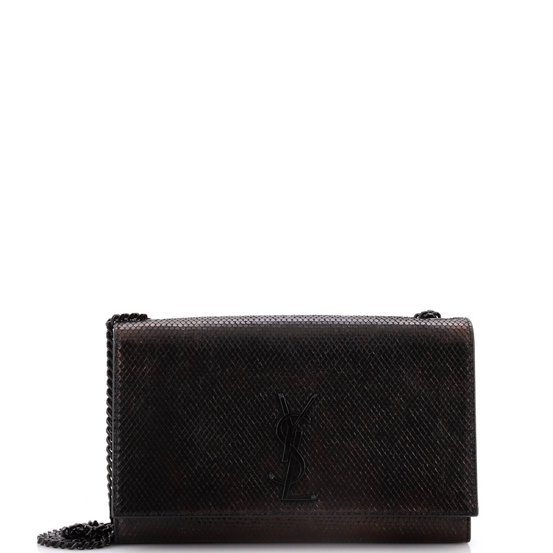 Classic Monogram Crossbody Bag Python Medium
