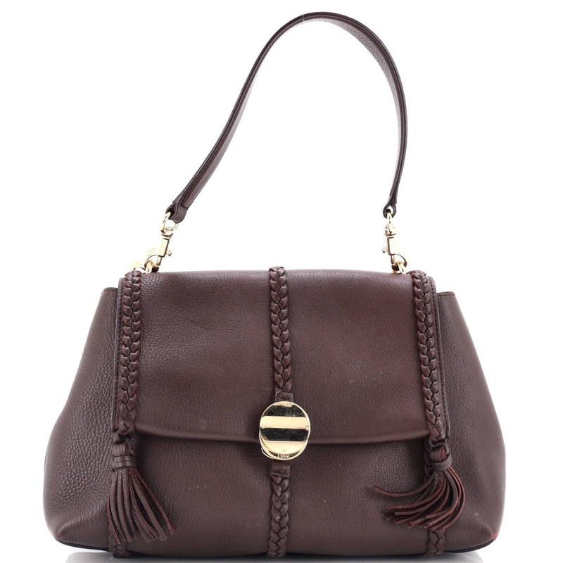 Penelope Soft Shoulder Bag Leather Medium