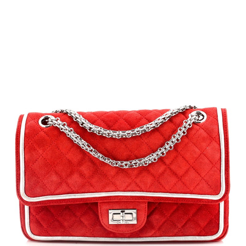 Reissue 2.55 Flap Bag Quilted Suede 225