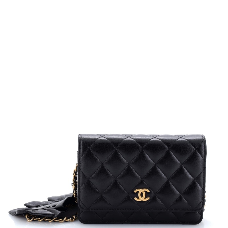 Romance Wallet on Chain Quilted Lambskin Mini