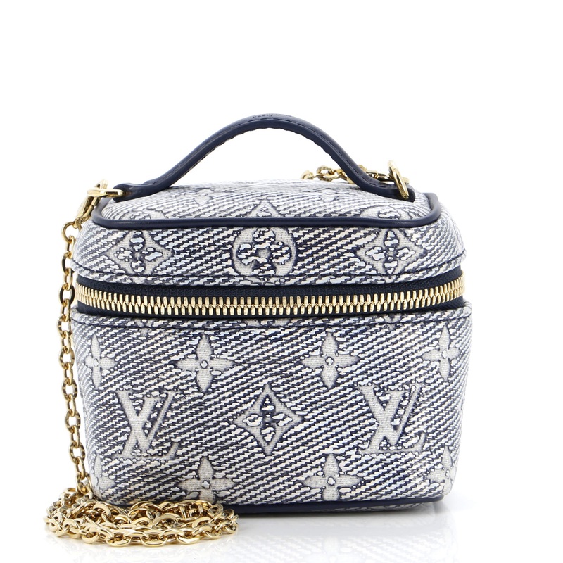 Vanity Case Monoglam Jacquard Canvas Micro