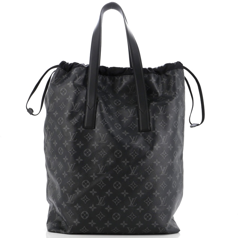 Cabas Light Drawstring Bag Monogram Eclipse Canvas