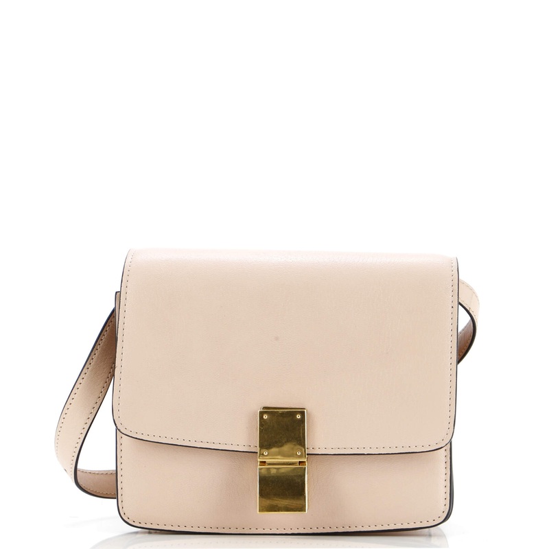 Classic Box Bag Grainy Leather Small